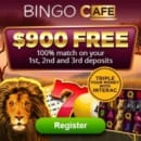 Get Your First 3 Deposits Matched Up to $900 with BingoCafe