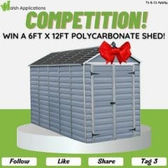 Win a Skylight Polycarbonate Shed