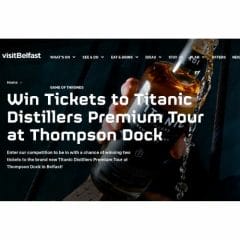 Win a Premium Tour at Titanic Distillers