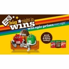 Win Amazon Gift Cards, M&M’S Bundles & More