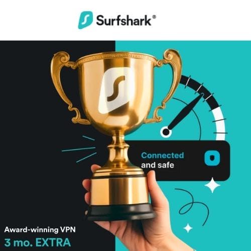 86% Off Surfshark VPN & 3 Extra Discounted Months