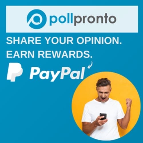 Free PayPal Cash with PollPronto