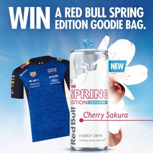 Win Red Bull Energy Drinks