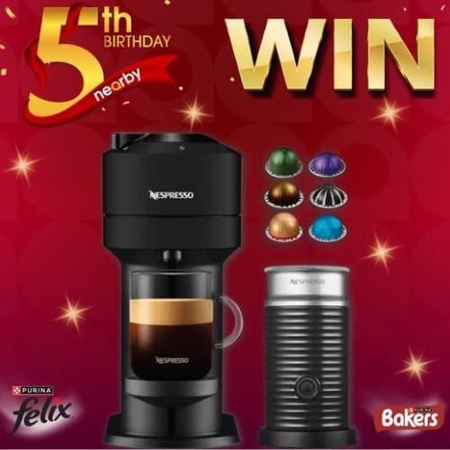 Win a Coffee Machine & Coffee Pods